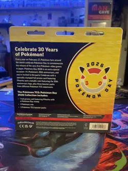 Pokemon TCG: Pokemon Day 2026 Collection Box - 30th Anniversary Pikachu Promo - Image 2