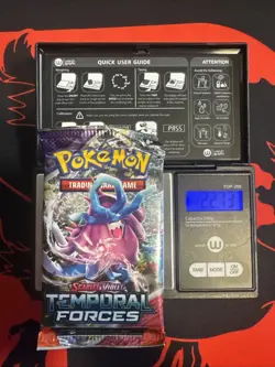 22.73g HEAVY - Pokemon TCG S&V Temporal Forces Booster Pack Sealed / Semi GoDU - Image 1