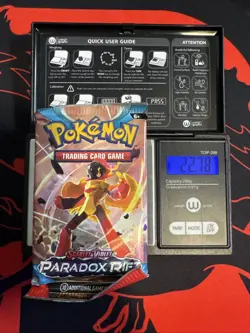 22.78g HEAVY - Pokemon TCG S&V Paradox Rift Booster Pack Sealed / Semi GoDU - Image 1
