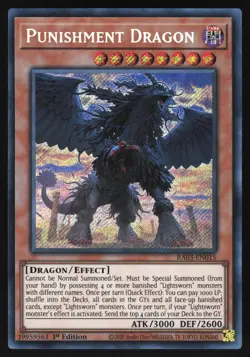 Punishment Dragon - RA03-EN015 - Secret Rare - Yugioh - Image 1