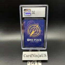 CGC GEM MINT 10 Brook OP01-022 UC 25th Edition Parallel ONE PIECE Card Game 141 - Image 2