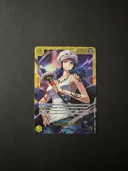 One Piece TCG Trafalgar Law EB03-062 SEC Extra Booster Heroines Edition NM 1 - Image 1