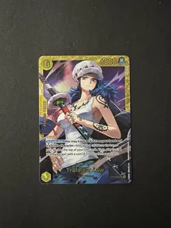One Piece TCG Trafalgar Law EB03-062 SEC Extra Booster Heroines Edition NM 2 - Image 1