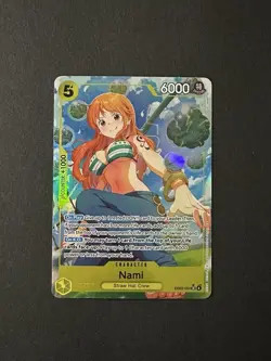 One Piece Card Game Nami SR Alt Art EB03-053 English NM Heroines Edition - Image 1