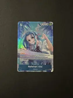 Nefeltari Vivi EB03-024 Alt Art SR Extra Booster: One Piece Heroines English NM - Image 1