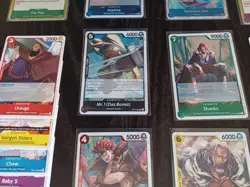 One Piece- OP14 The Azure Sea's Seven TCG Card LOT (40+) SR, Rare, Leader & MORE - Image 5