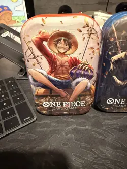 NEW SEALED - One Piece TCG, Vol.2 Tin pack (TS-02, OP13), 5 tins! - Image 3