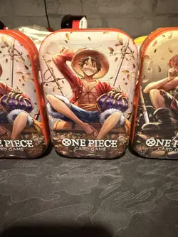 NEW SEALED - One Piece TCG, Vol.2 Tin pack (TS-02, OP13), 5 tins! - Image 5
