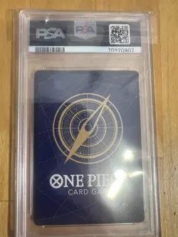 2022 One Piece OP01 Alternate Art Pre-Errata #051 Eustass Captain Kid PSA 10 - Image 2