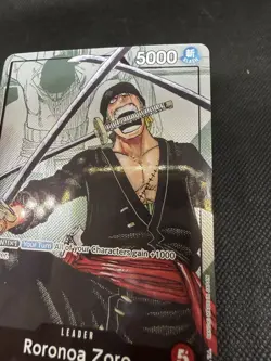 2022 One Piece Romance Dawn Roronoa Zoro Leader #OP01-001 - Image 3