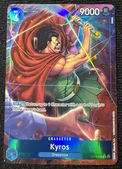 KYROS - One Piece TCG OP10-046 - SR Alt Art Super Rare - Royal Blood - Image 1