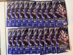 One Piece TCG OP14-EB04 Singles New Sealed Azure Sea’s Seven Bundle 20 Packs - Image 1