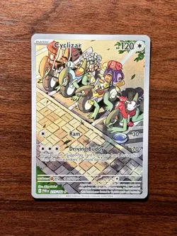 Cyclizar 215/182 Paradox Rift Holo Illustration Rare 2023 Pokemon TCG Card - Image 1
