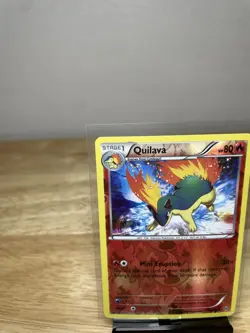 Quilava 19/162 Breakthrough Reverse Holo - 2015 TCG Pokemon Card 80 HP Stage 1 - Image 2