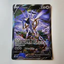 Arceus V 166/172 Brilliant Stars Alternate Art Full Art Holo Pokemon Card NM/M - Image 1