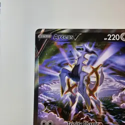 Arceus V 166/172 Brilliant Stars Alternate Art Full Art Holo Pokemon Card NM/M - Image 2