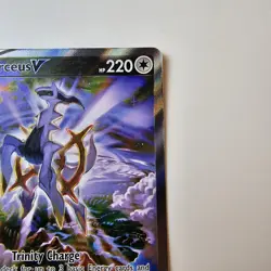 Arceus V 166/172 Brilliant Stars Alternate Art Full Art Holo Pokemon Card NM/M - Image 3