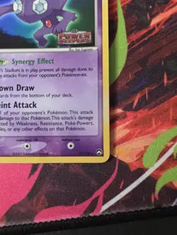 Sableye 22/108 Holo Rare Stamped Power Keepers Pokemon Card NM Ding check photo - Image 4