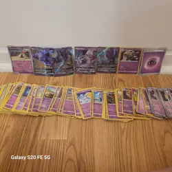 pokemon card lot 256 Cards Psychic And Fire Cards Comes With Energies - Image 5