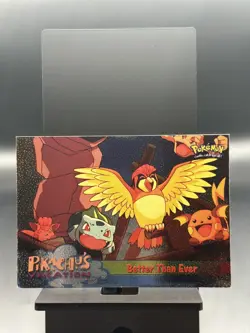 Pikachu's Vacation #56 Better than Ever Foil topps Pokemon Card (LP) - Image 1