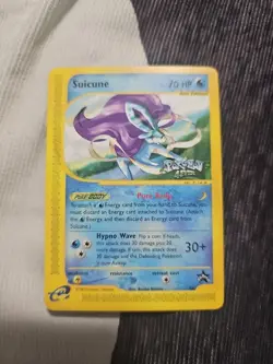 Suicune 4Ever Black Star Promo 53 WOTC English eReader Nm Pokemon TCG Card 2002 - Image 1