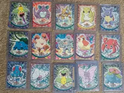 Lot Of 15 Topps Pokemon Cards - Image 1