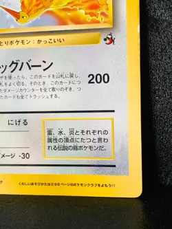 Zapdos Articuno Moltres CoroCoro Jumbo Promo Japanese Pokemon Card 1999 #2 - Image 5