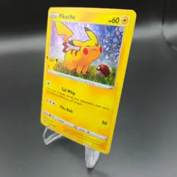 Pikachu SWSH039 Black Star Promo Pokemon Card - General Mills - NM - Image 2