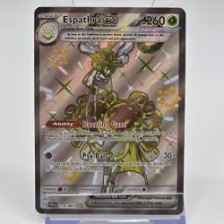 Pokemon Espathra ex 214/091 Paldean Fates Special Illustration Rare Holo Card - Image 1