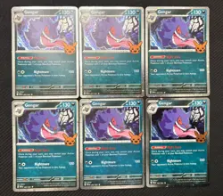 Gengar #57/91 Cosmos Holo Pokemon Card SET Halloween 🎃Trick Or Trade (x6) NM/LP - Image 1