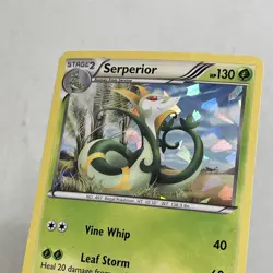 Pokemon TCG 2011 Black & White Base Set Card -- Serperior 5/114 Cracked Ice Holo - Image 2