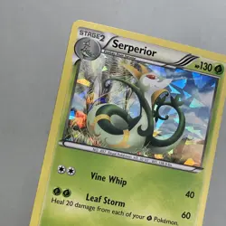 Pokemon TCG 2011 Black & White Base Set Card -- Serperior 5/114 Cracked Ice Holo - Image 3