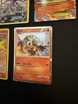 Pokemon Cards Lot of 8 Halos Rares Lot #13 see photos ink marks! Damage. - Image 2