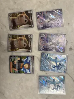 Pokemon TCG Lot 7 Illustration Rare Card JTG Ultra Rare Journey Together - Image 1