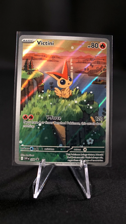 Pokemon Victini 208 Sv: Scarlet & Violet Promo Cards Holo NM - Image 1