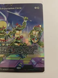 Teleportation Circle (Borderless) Teenage Mutant Ninja Turtles Foil - Image 2