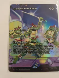 Teleportation Circle (Borderless) Teenage Mutant Ninja Turtles Foil - Image 3