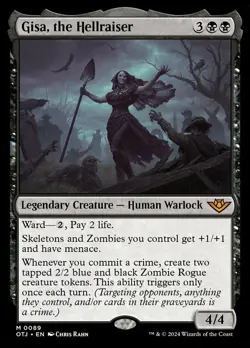 Gisa, the Hellraiser - Foil NM, English MTG Outlaws of Thunder Junction - Main S - Image 1