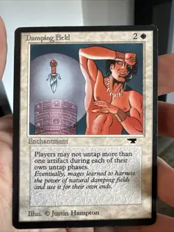 MTG - Damping Field - Antiquities - LP Condition - 1$ Shipping - Image 1