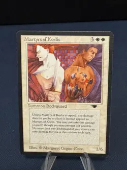 MTG - Magic The Gathering - Martyrs Of Kori’s - Antiquities - NP/NM! - Image 1
