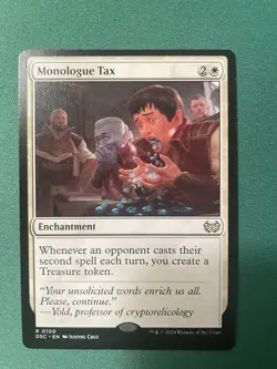 2024 Monologue Tax R Commander: Duskmourn: House of Horror 100 NM - Image 1