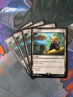 Overkill x 4 | *% Off 2+ | Final Fantasy | NM | MTG - Image 1