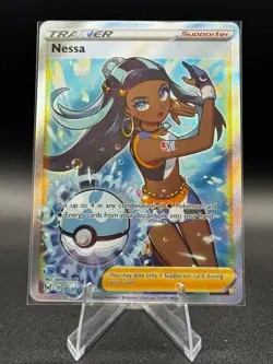 Nessa TG27/TG30 Swsh11: Lost Origin Trainer Gallery Holo Pokemon TCG - Image 1