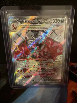 Pokemon 2023 Charizard EX Promo Obsidian Flames Shiny Charizard promo NM - Image 1