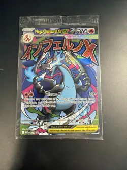 SEALED Mega Charizard X ex 023 & Oricorio ex 024 Black Star Promo Pokemon Card - Image 1
