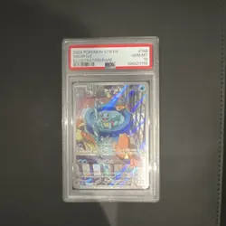 Pokemon TCG Squirtle Illustration Rare Holo Sv07: Stellar Crown PSA 10 148/142 - Image 1
