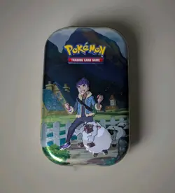 Pokemon TCG Crown Zenith Mini Tin Hop And Wooloo Empty With Sticker - Image 2