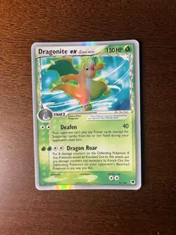 Dragonite ex 91/101 Dragon Frontiers Holo Ultra Rare Vintage Pokemon TCG Card - Image 1