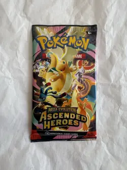 Pokemon Ascended Heroes Single Booster Pack - Image 1