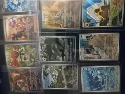22 pokemon cards, horsea, garchomp, charizard, mimikyu, pics of backside also!!! - Image 2